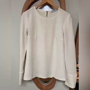 Elegant Cream Women's Top